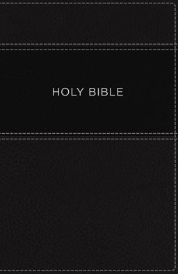 KJV, Apply the Word Study Bible, Large Print, Imitation Leather, Black, Indexed, Red Letter Edition Live in His Steps  9780718084196 Front Cover
