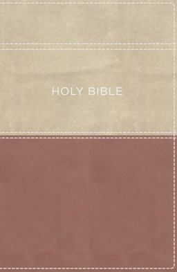 KJV, Apply the Word Study Bible, Large Print, Imitation Leather, Pink/Cream, Red Letter Edition