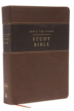 NKJV, Apply the Word Study Bible, Large Print, Indexed, Red Letter Edition