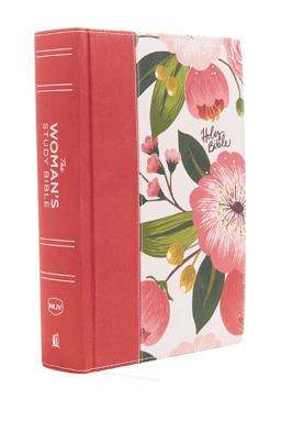 NKJV, Woman's Study Bible, Full-Color, Indexed Receiving God's Truth for Balance, Hope, and Transformation [Black/Burgundy]  9780718086824 Front Cover