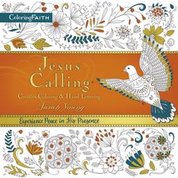 Jesus Calling Creative Coloring and Hand Lettering  9780718091262 Front Cover
