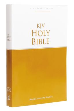 KJV Holy Bible Economy Paperback: Beautiful. Trustworthy. Timeless, Comfort Print: King James Version  9780718091736 Front Cover