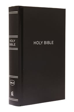 NKJV Pew Bible Red Letter Edition [Large Print, Black]