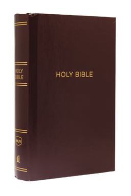 NKJV Pew Bible Red Letter Edition [Large Print, Burgundy]