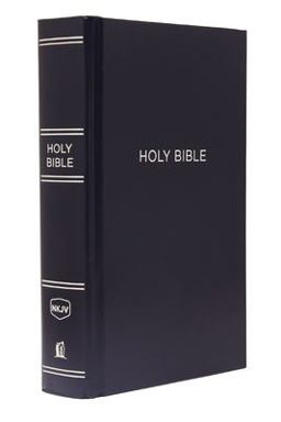 NKJV Pew Bible Red Letter Edition [Large Print, Blue]