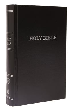 Kjv, Pew Bible, Large Print, Red Letter Edition [Black]  9780718096793 Front Cover