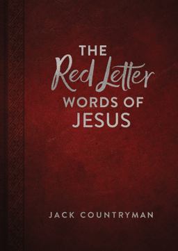 Red Letter Words of Jesus  9780718096991 Front Cover