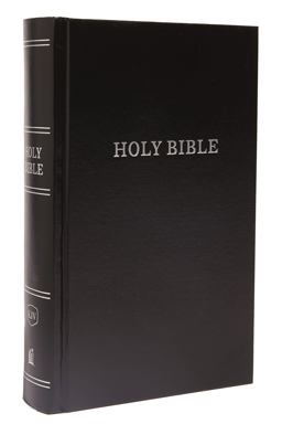 KJV, Pew Bible, Red Letter Edition [Black]