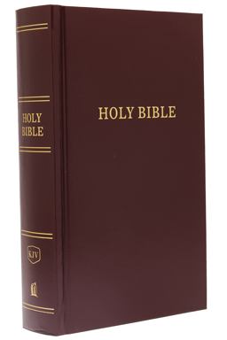 KJV, Pew Bible, Red Letter Edition [Burgundy]