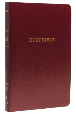 KJV Gift and Award Bible, Red Letter Edition [Burgundy]