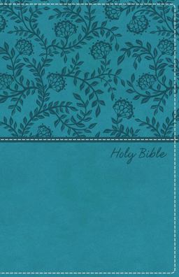 KJV, Deluxe Gift Bible, Leathersoft, Teal, Red Letter, Comfort Print