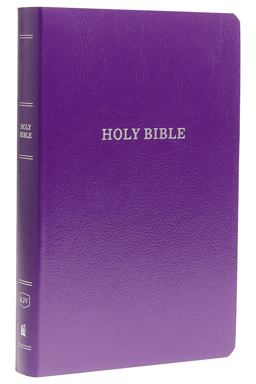 KJV, Gift and Award Bible, Red Letter Edition [Purple]