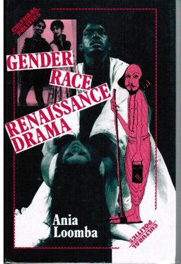 Race, Gender, Renaissance Drama