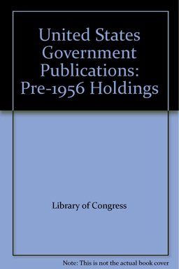 United States Government Publications United States Government Publications