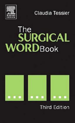 Surgical Word Book 3rd 9780721600208 Front Cover