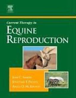 Current Therapy in Equine Reproduction  9780721602523 Front Cover