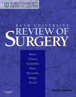 Rush University Medical Center Review of Surgery 4th 9780721603049 Front Cover