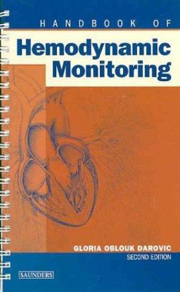Handbook of Hemodynamic Monitoring 2nd 9780721603131 Front Cover