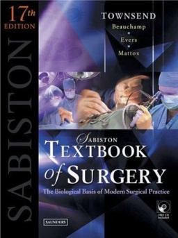 Sabiston Textbook of Surgery 17th 9780721604091 Front Cover
