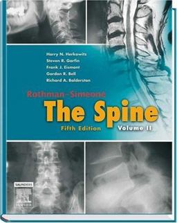 Rothman-Simeone the Spine 5th 9780721647777 Front Cover