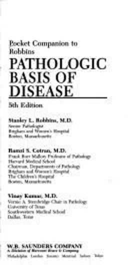 Pathologic Basis of Disease