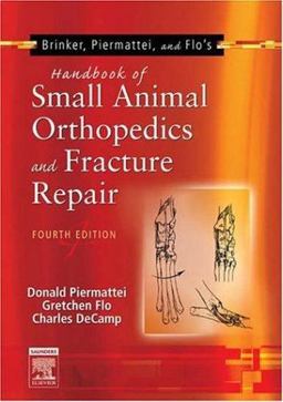 Handbook of Small Animal Orthopedics and Fracture Repair 4th 9780721692142 Front Cover