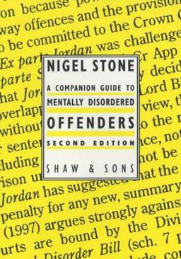 A Companion Guide to Mentally Disordered Offenders