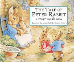Tale of Peter Rabbit A Story Board Book  9780723244325 Front Cover