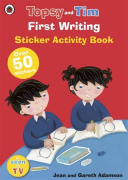 A Ladybird Topsy and Tim First Writing Sticker Book