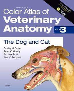 Color Atlas of Veterinary Anatomy, Volume 3, the Dog and Cat
