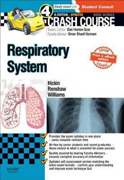 Crash Course Respiratory System Updated Print + EBook Edition 4th 9780723438618 Front Cover