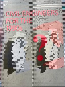 Civil Engineers for the 1990's, Conference Civil Engineers for the 1990's, Conference