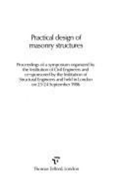 Practial Design of Masonry Structures Practial Design of Masonry Structures