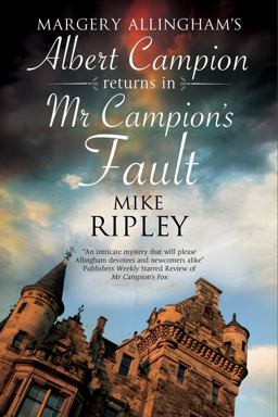 Mr Campion's Fault  9780727895264 Front Cover