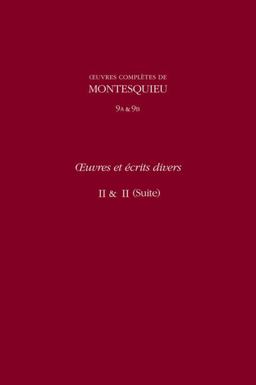 Oeuvres et Ecrits Divers: Part 2