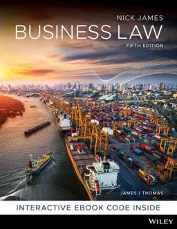 Cover art for Business Law, 5th Edition
