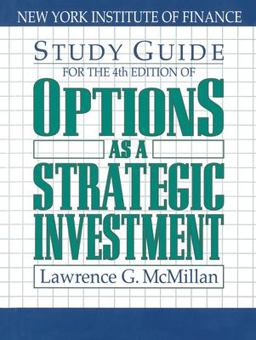 Options as a Strategic Investment 4th 9780735202382 Front Cover