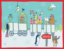 Kate Sutton Holiday Train Drawer Box