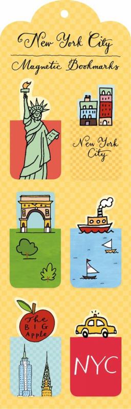 New York City Magnetic Bookmarks  9780735336858 Front Cover