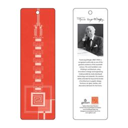 Frank Lloyd Wright Taliesin West Gate Bookmark (Red) Frank Lloyd Wright Taliesin West Gate Bookmark (Red)
