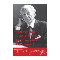 Frank Lloyd Wright Portrait Magnet Frank Lloyd Wright Portrait Magnet