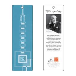 Frank Lloyd Wright Taliesin West Gate Bookmark (Blue) Frank Lloyd Wright Taliesin West Gate Bookmark (Blue)