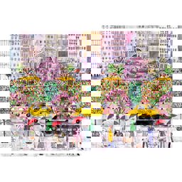 Michael Storrings Spring on Park Avenue 1000 Piece Puzzle