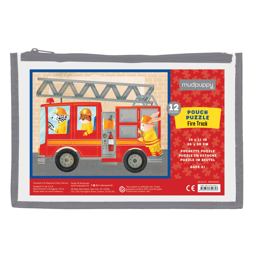 Fire Truck 12 Piece Pouch Puzzle