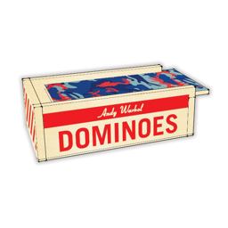 Andy Warhol Wooden Dominoes
