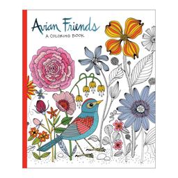Avian Friends Coloring Book  9780735350786 Front Cover
