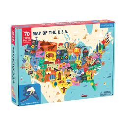 Map of the U. S. A. Puzzle