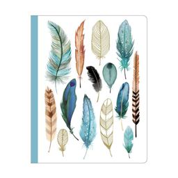 Feathers Deluxe Spiral Notebook  9780735352742 Front Cover