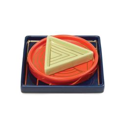 Frank Lloyd Wright 150 Anniversary Porcelain Nesting Tray Set Frank Lloyd Wright 150 Anniversary Porcelain Nesting Tray Set