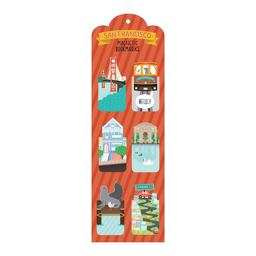 San Francisco Magnetic Bookmarks  9780735354296 Front Cover